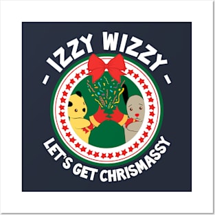 Sooty Christmas Izzy Wizzy Let's Get Chrismassy Posters and Art